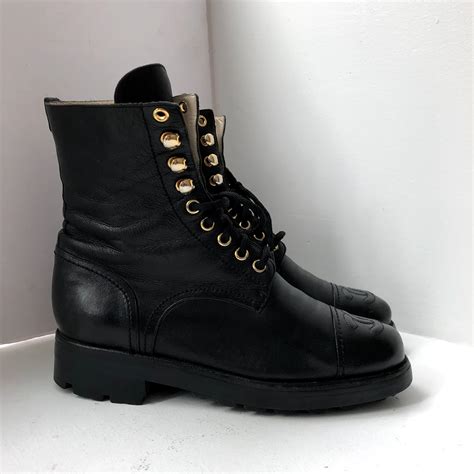 rubber chanel boots|chanel combat boots 2021.